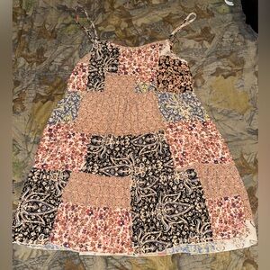 Floral Patchwork Women’s Dress